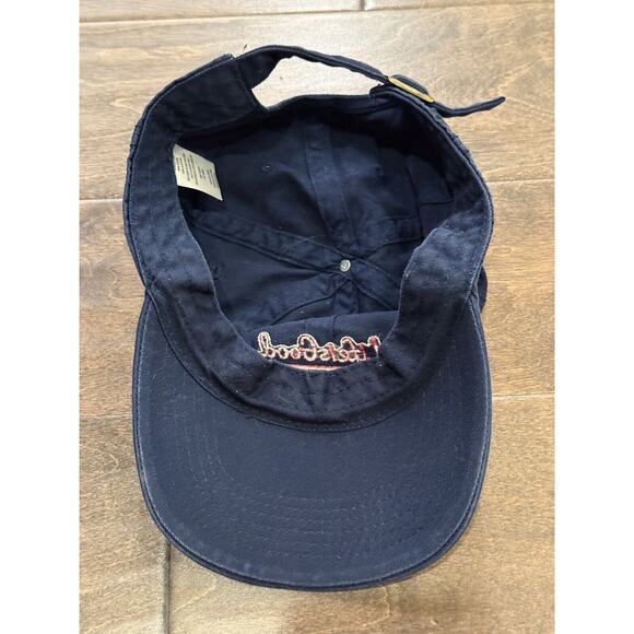 LIFE IS GOOD Unisex Navy Blue 100% Cotton Adjustable Strapback Hat Baseball Cap - Picture 8 of 9